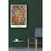 Wallity Dekorativna uramljena slika, 33x48cm, Šarena