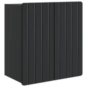 Vidaxl omara za steno Črna 59 x 31 x 64 cm Inženirski les