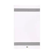 Pamucni rucnik Lacoste LCOURTLI Bitume 90 x 150 cm boja: siva