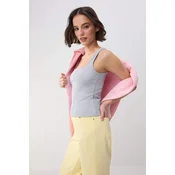 Trendyol Milla Ženska bluza, Siva