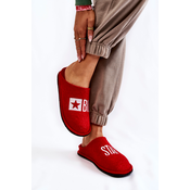 Home slippers Big Star KK276022 Red