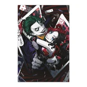 DC Comics PLAKAT DC COMICS HARLEY QUINN Y JOKER ANIME, (20837283)