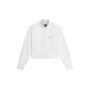 Tommy Jeans Bluza mornarska/češnjevo rdeča/bela