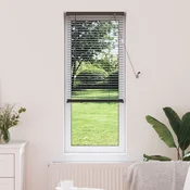 Venecijanska roleta Srebrno Siva 150 x 50 cm 25 mm PVC