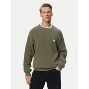 Calvin Klein Jeans Pulover LV04RD313G Temno zelena Regular Fit