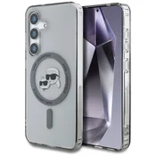 1 to 3 Karl Lagerfeld Gumb Za Ovitek Karl & Choupette Na Glavi Tiskan Logo Za Samsung