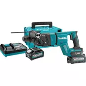 Akumulatorski pneumatski cekic za štemovanje SDS-plus Makita HR007GM201 40V; 2x4,0 Ah + MAKPAC kofer