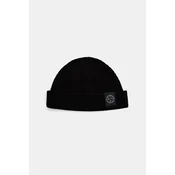 Armani Exchange beanie kapa moška z dodatkom volne