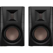 Swan D300 Hi-Fi namizni zvočnik Brown 2 kos