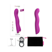 Love to Love Swap - vibrator z možnostjo polnjenja in pulzirajočo točko G (vijolična)