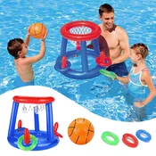 Napihljiv košarkarski koš za bazen | DUNKSPLASH