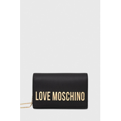 Torbica Love Moschino črna barva
