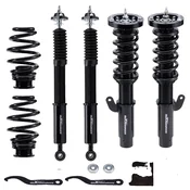 MXR Coiloverji za BMW E46, 24 nivojev nastavljivega blaženja, izboljšana udobnost, črna, (5000157679)