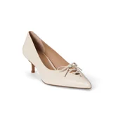 Lauren Ralph Lauren Čevlji s peto ADRIENNE volneno bela