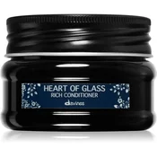 Davines Heart Of Glass Rich Conditioner krepilni balzam za svetle lase 90 ml
