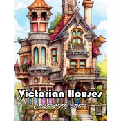 Victorian Houses Coloring Book