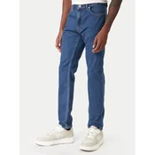 HUGO Jeans hlače Zane 50551886 Mornarsko modra Skinny Fit