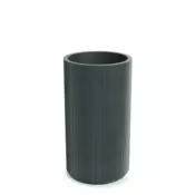 Prosperplast Saksija Coro TCR40H, Okrugla, Tamnosiva