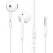 shumee Originalne OPPO MH156 stereo slušalke z vtičnico 35 mm, bele