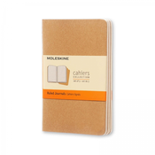 Moleskine - Bilježnica Moleskine Cahier Journals PKT s mekanim koricama, kraft - crte