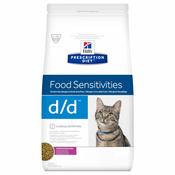 Hills Prescription Diet d/d Food Sensitivities divljač i grašak - 2 x 3 kg