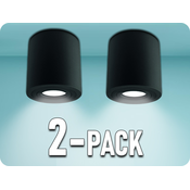 Spectrum LED Vodoodporna CHLOE, GU10, IP65, črna/2-PACK! [SLIP005034]