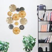 Wallity Zidna dekoracija Gold - CH109-1, 84 x 10 x 63 cm, Šarena