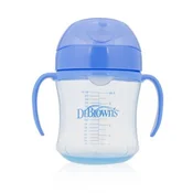 Dr.BrownS Trening Caša 180Ml Sa Mekanim Jezickom Plava