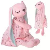 Plišasti zajček roza 52 cm – mehka otroška maskota - Baby shower