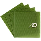 Plošča iz čebeljega voska | 4 kom v pakiranju - Green