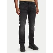 HUGO Jeans hlače 50561271 Črna Slim Fit