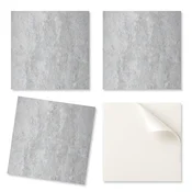 shumee Samolepilne vinilne ploščice s potiskom za kopalnico s teksturo naravnega kamna 9x30x30 cm
