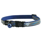 Rogz Reflektujuca ogrlica za mace Night Cat, Blue Floral