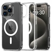 slomart Ohišje Tech-Protect FlexAir Hybrid MagSafe za iPhone 16 Pro - prozorno