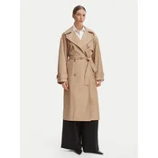 Calvin Klein Trenčkot LV044C501G Bež Regular Fit