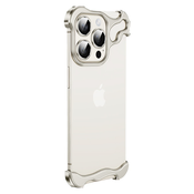 INF Edinstven kovinski ovitek + folija za objektiv za iPhone 12 Pro Silver, (5000087842)
