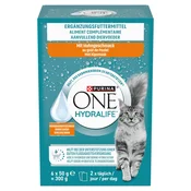 Purina ONE Hydralife hrana za macke u vrecici - piletina 6 x 50 g