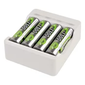 ANSMANN Punjac za baterije Basic IV NiMH NiCd, AA 1300 mAh, Beli