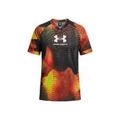 UNDER ARMOUR Funkcionalna majica kari / oranžna / črna / bela