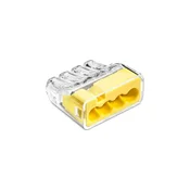 Simet Hitri konektor SCP4 IDEAL za enožilne in večžilne žice, 4-polni, 4 mm, 32 A, 450 V, 88000004S /100 kosov/