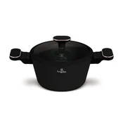 Berlingerhaus Lonec s titanovim premazom in pokrovom, premer 20 cm, iz kolekcije Black Rose