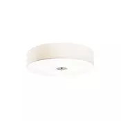 Pametna stropna svetilka bela 50 cm vklj. 4 Wifi A60 - Drum Jute