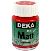 Rayher. Akrilna barva DEKA ColorMatt 25 ml cinober rdeča