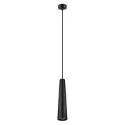 SOLLUX lighting Industrijska črna viseča svetilka ELECTRA 1xGU10 10W SL.1355 Sollux Lighting