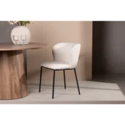 Venture Design Jedilni stol Edina 60x77x53 cm bela