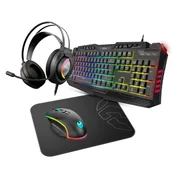Krom KROM KRITIC RGB Rainbow Gaming Set, (21405657)