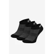 Reebok Kratke nogavice R0356-SS24 (3-pack) Črna