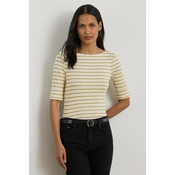 LAUREN RALPH LAUREN Bluza 200980044001 Bež Slim Fit