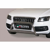 Misutonida Bull Bar O63mm inox srebrni za Audi Q5 2008-2015 s EU certifikatom
