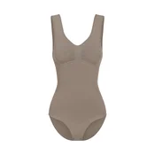 cfab Oblikovanje postave Tank Bodysuit Sculpting Shapewear mit Slip temno siva